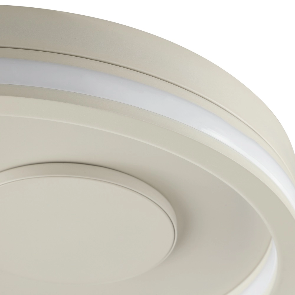 Beige Deckenlampe Revola Design Ø 40cm Brilliant 4004353477461