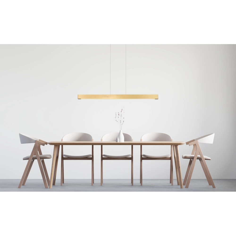 Design-Pendelleuchte Atina 130cm gold Masterlight 8718121345468