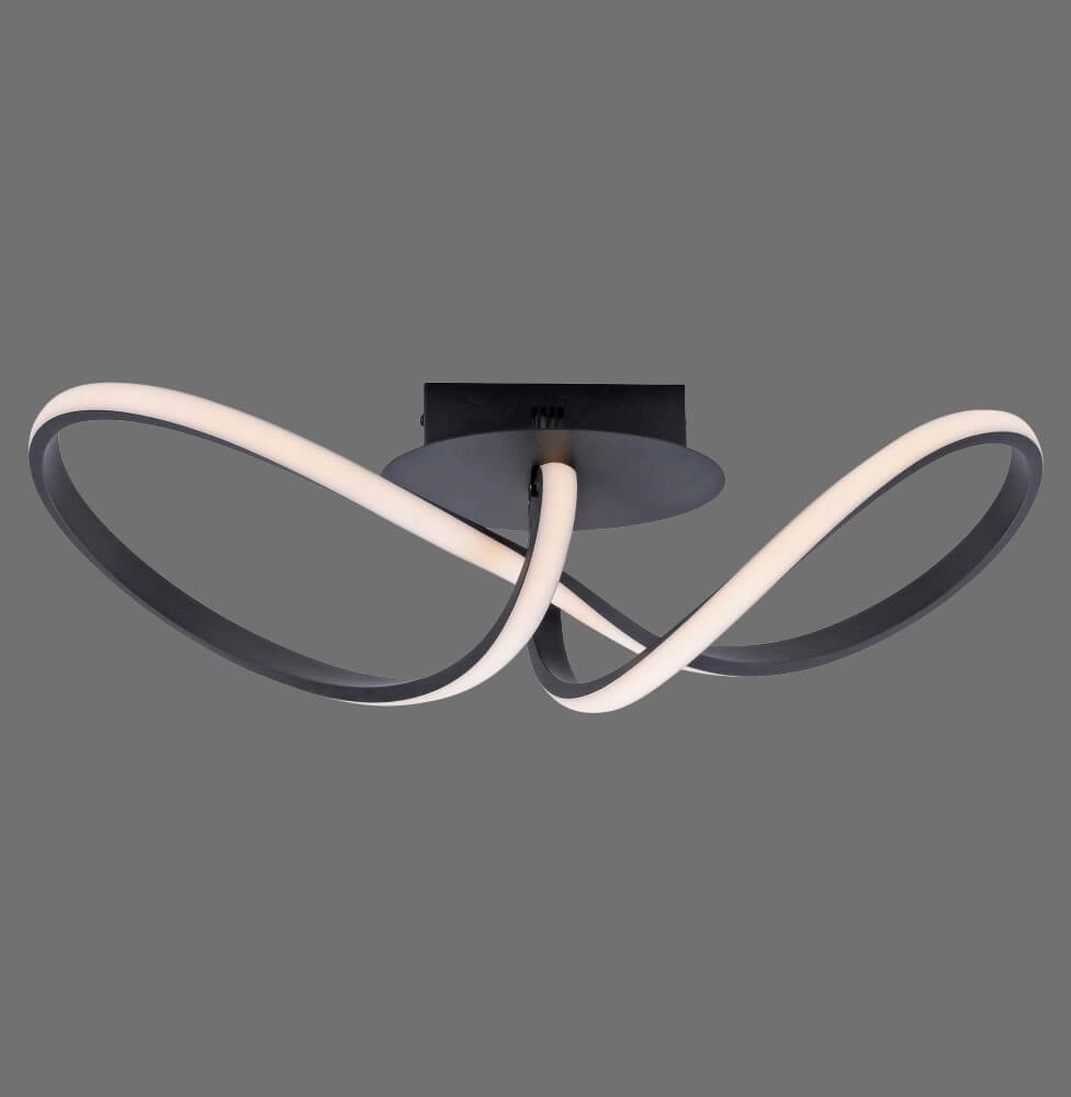 Designer-Deckenleuchte Maria Schwarz Just Light 4043689975777