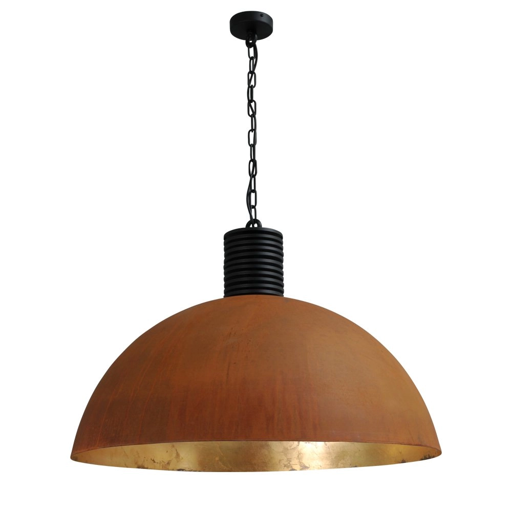 Harte Pendelleuchte Rost Industria 80