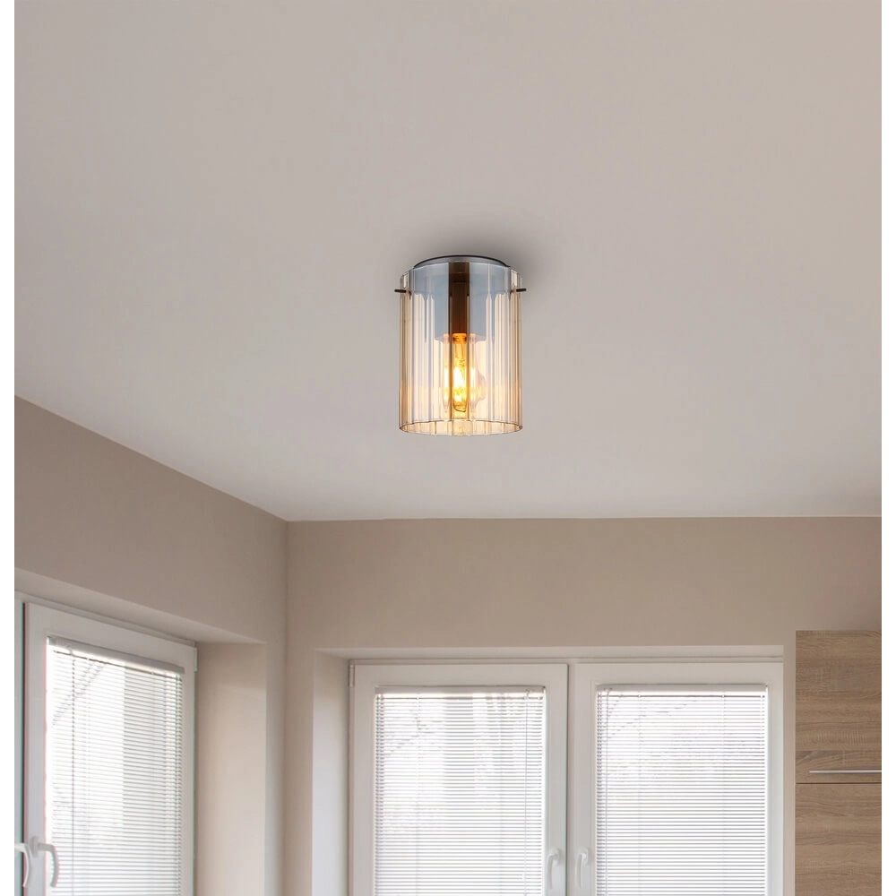 Deckenlampe Tulivar Design Braunglas Globo 9007371459667
