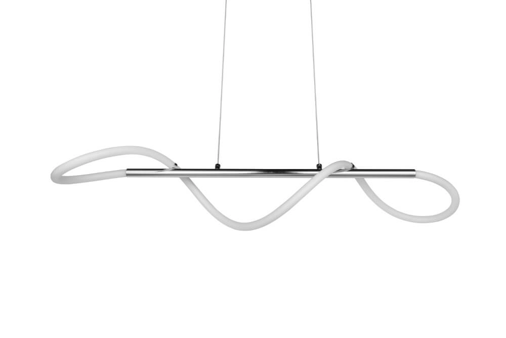 Design-Hängelampe Argos Chrom Trio 4017807562156