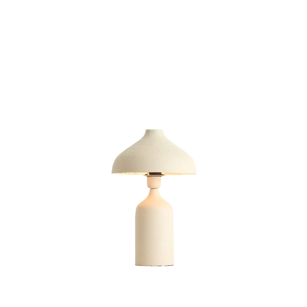 Design-Tischlampe Yebri weißer Ø 26cm Light & Living 8717807843878