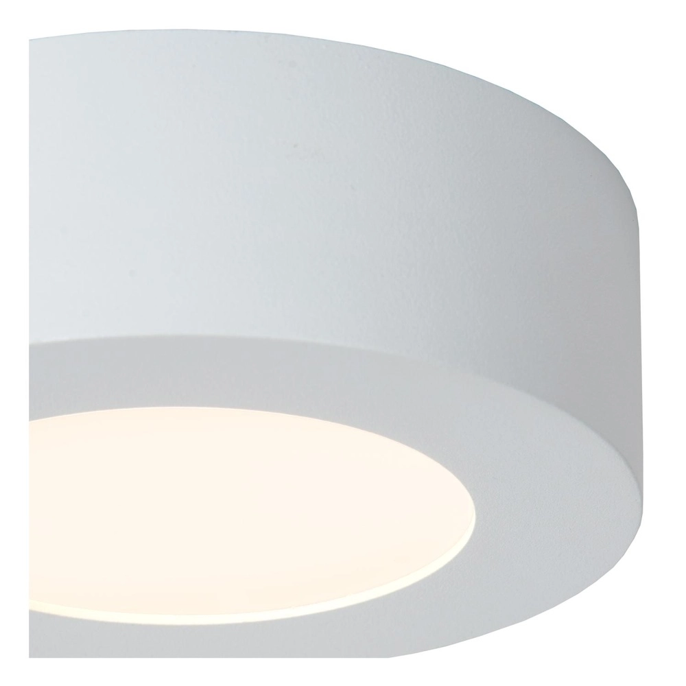 Deckenlicht Brice-Led Ø 11,7 cm – IP44 weiß Lucide 5411212281289