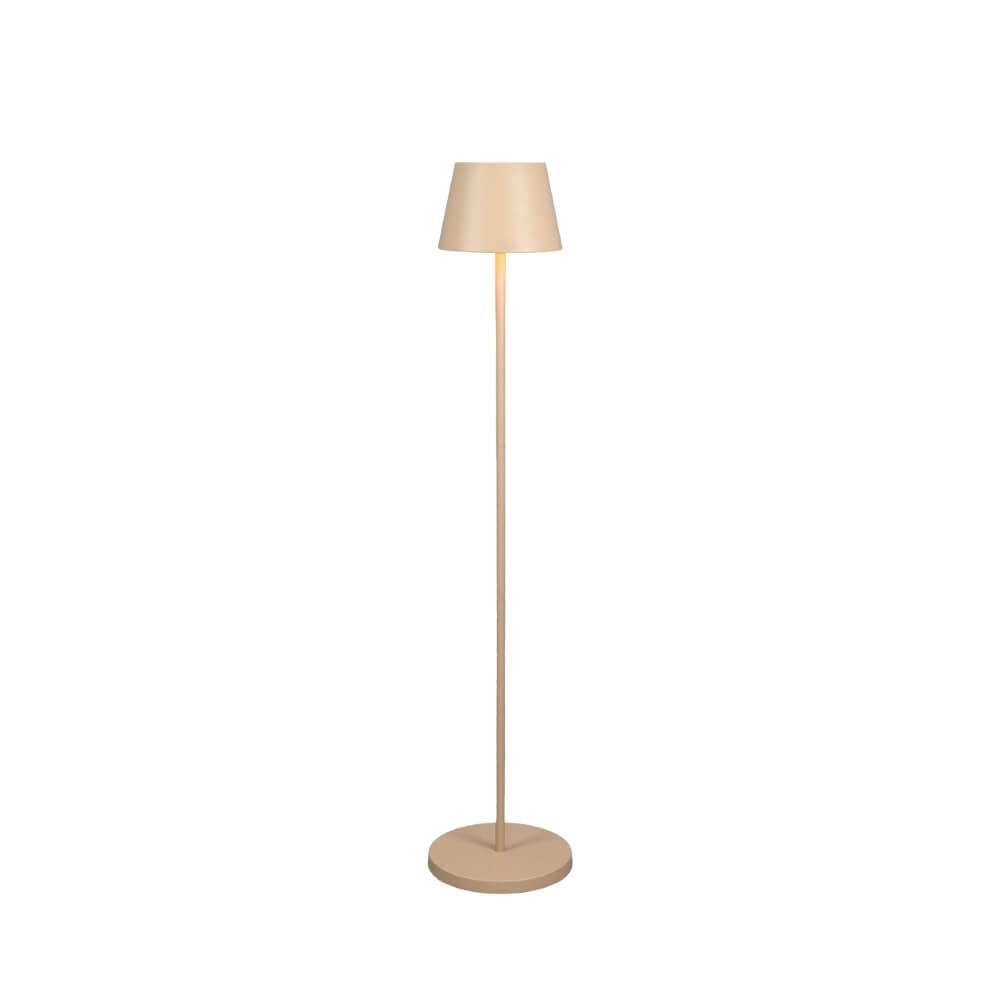 Wiederaufladbare Stehleuchte Pomezia Medium sandbraun KonstSmide 7318307841336