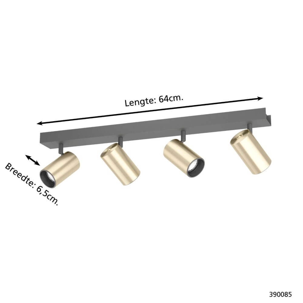 Schicker Aufbaustrahler Cumaribo 4-Licht Stars of Light 9008606221394
