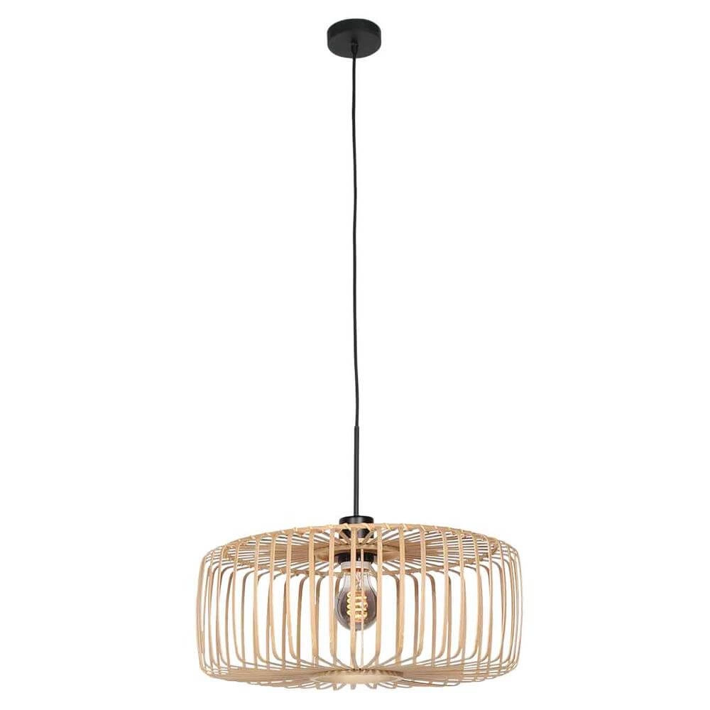 Pendelleuchte aus Bambus Bloeba Ø 60cm Steinhauer 8712746177244
