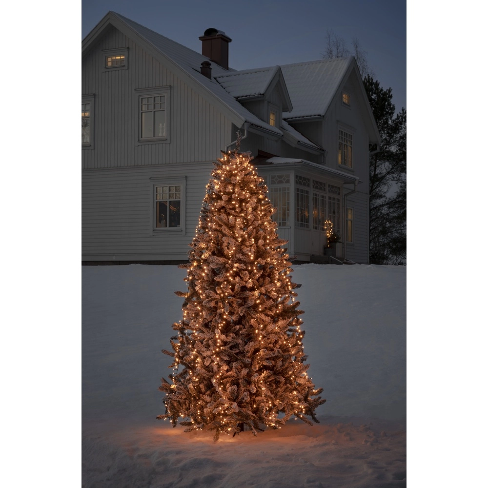Beleuchtungsset 240cm - 6x 110 led - 2100K frosted für den Weihnachtsbaum KonstSmide 7318306650830