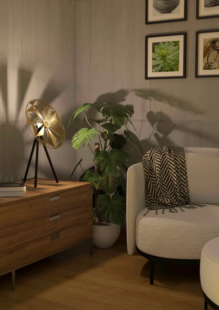 Designer-Tischlampe Castanuelo Stativ Eglo 9002759438081