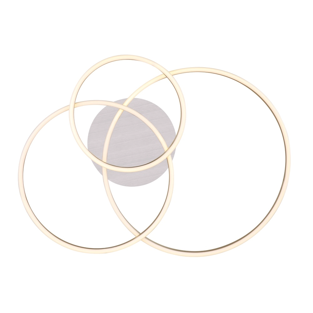 Moderne Deckenlampe Munni Nickel Globo 9007371395842