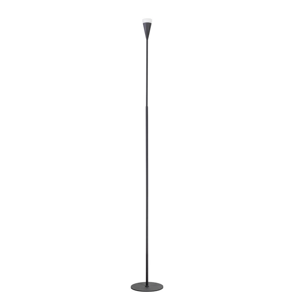 Schwarze Stehlampe Defender Design