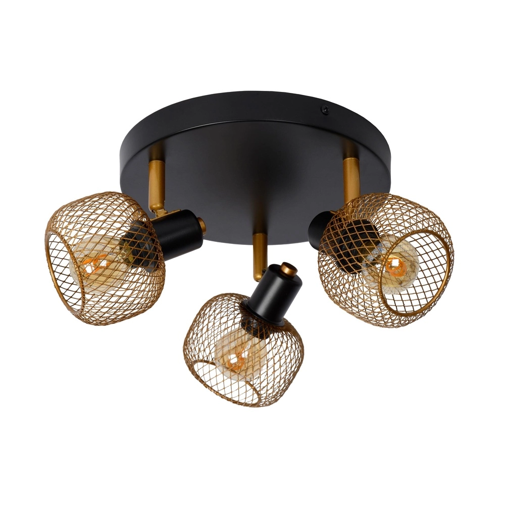 Deckenlicht Maren 3-Licht Gold