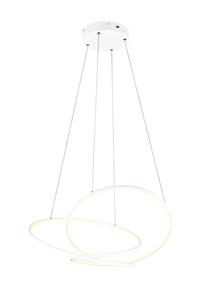 Vide-Hängelampe Darvin weiß - 75cm