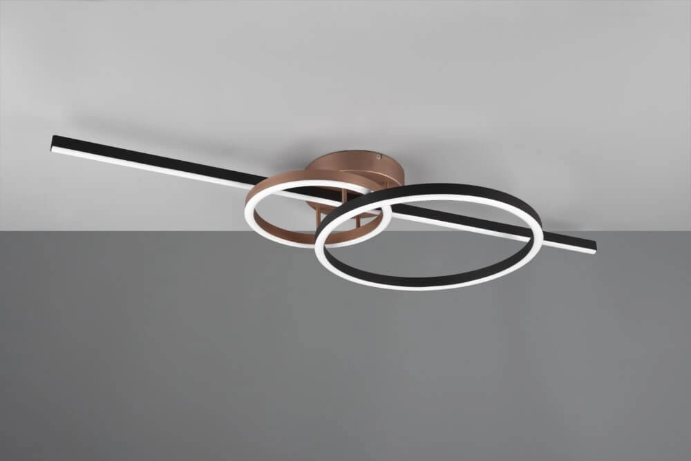 Deckenlampe Montilla schwarz Trio 4017807585230