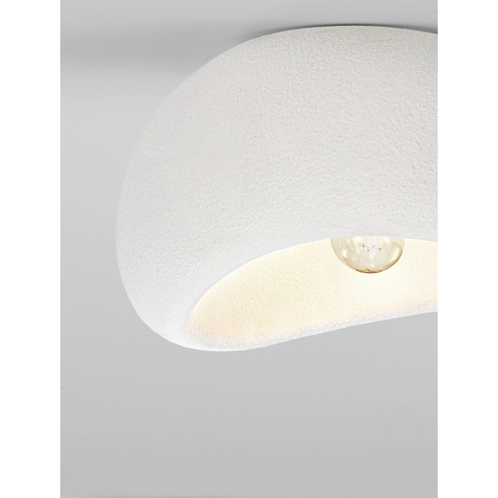 Natürliche Deckenleuchte Aere weiß 40cm Lyora 5212017460806
