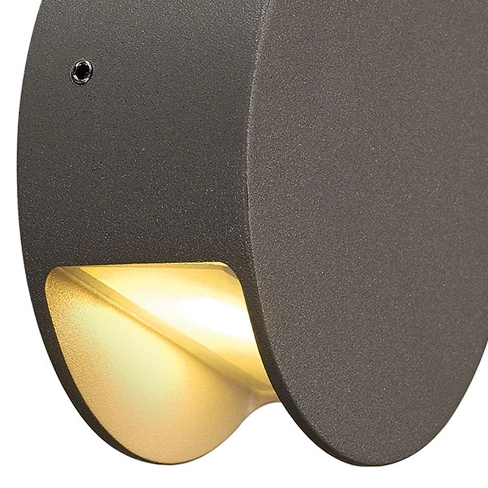 LED-Außenleuchte Pema Down 9cm Anthrazit SLV 4024163150668