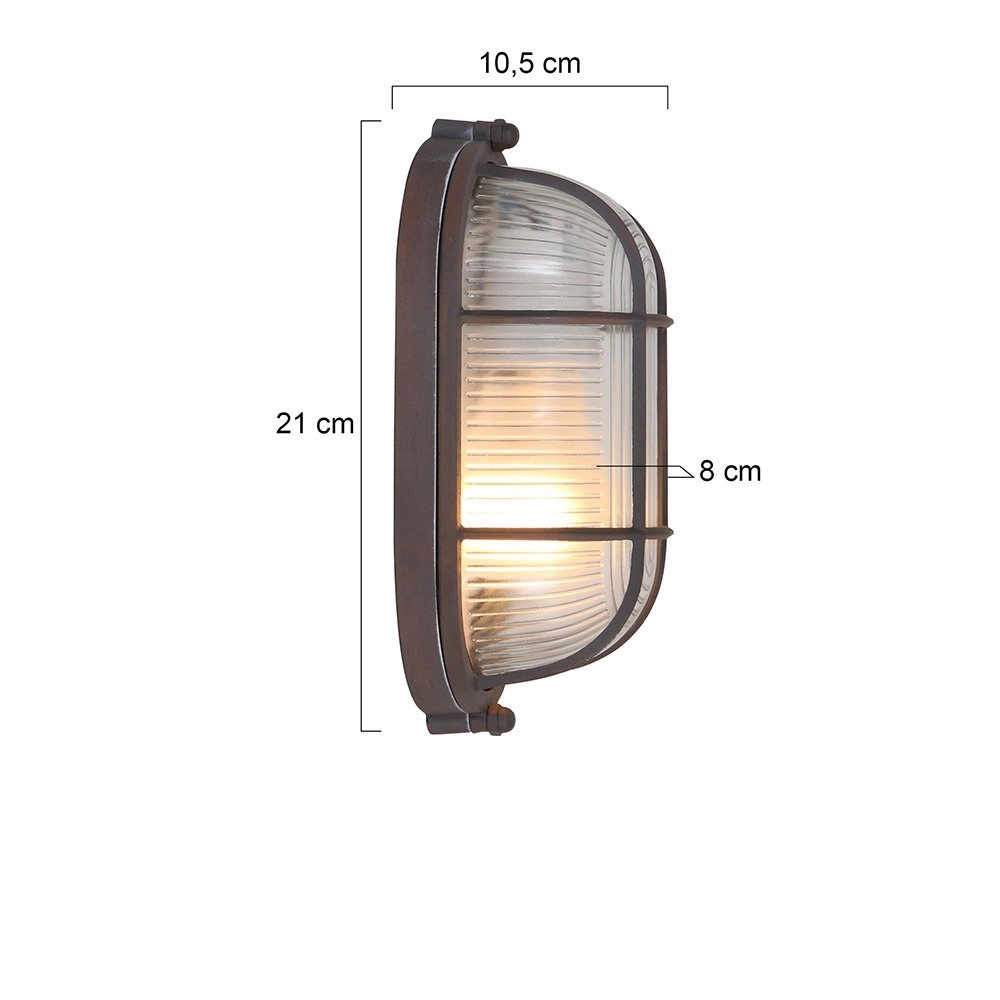 Lampe Mexlite 21 cm Bronenbruin Steinhauer 8712746114928