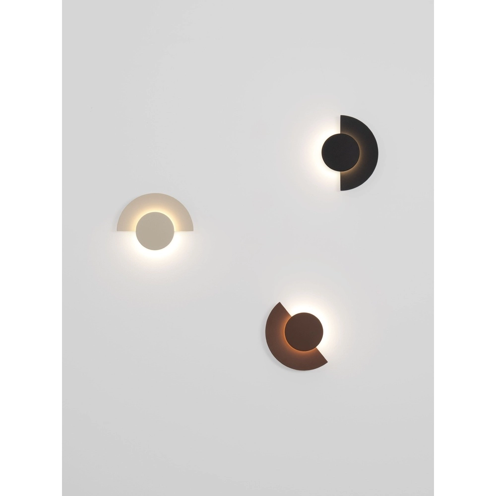 Moderne Wandlampe Gloo schwarz - 2700K Lyora 5212017497246