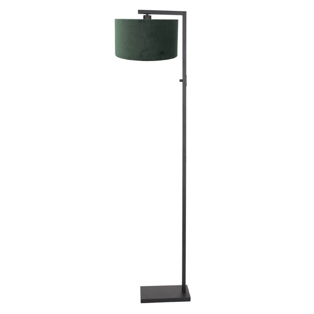 Schicke Tischlampe Stanger mit grünem Samt Steinhauer 8712746151756