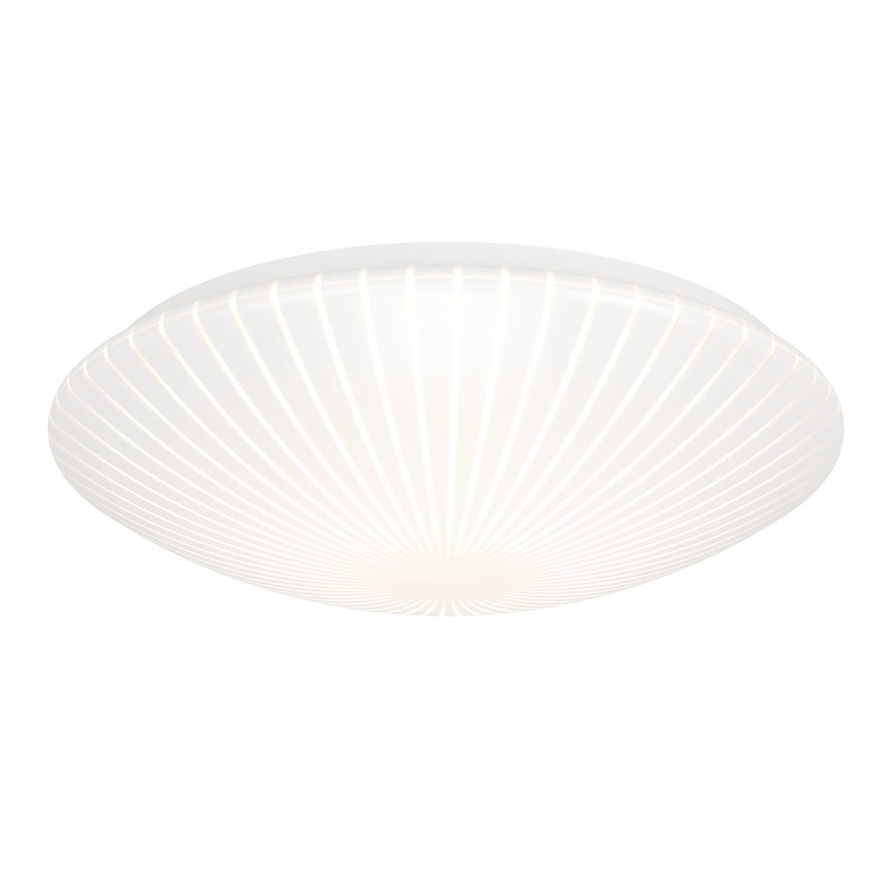 Weißes Deckenlicht Allerona Ø 30cm