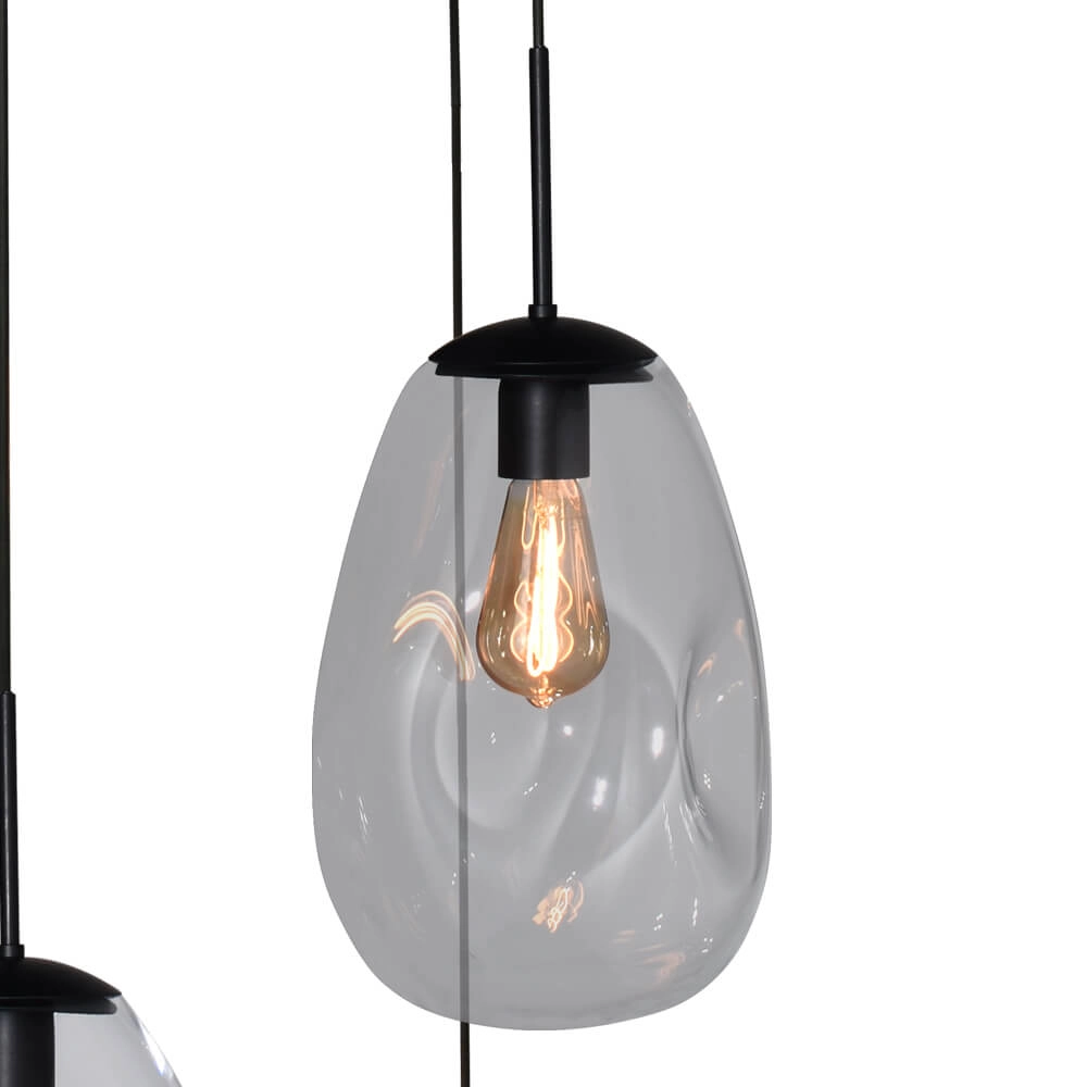 Vide-Hängelampe Lava 5x Klarglas Masterlight 8718121286525