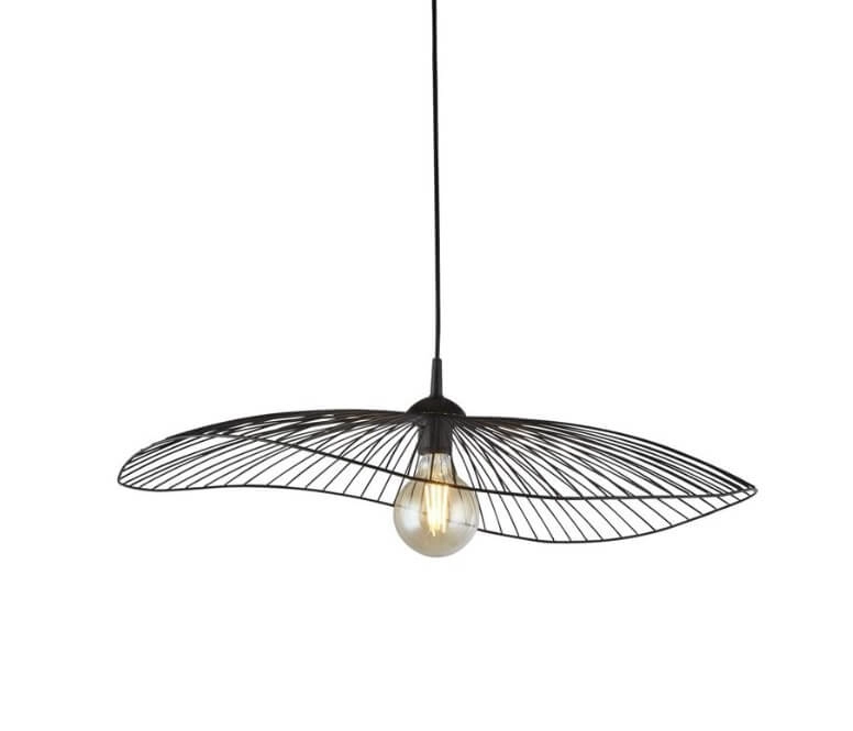 Design-Hängelampe Wave Schwarz Searchlight 5053423250557