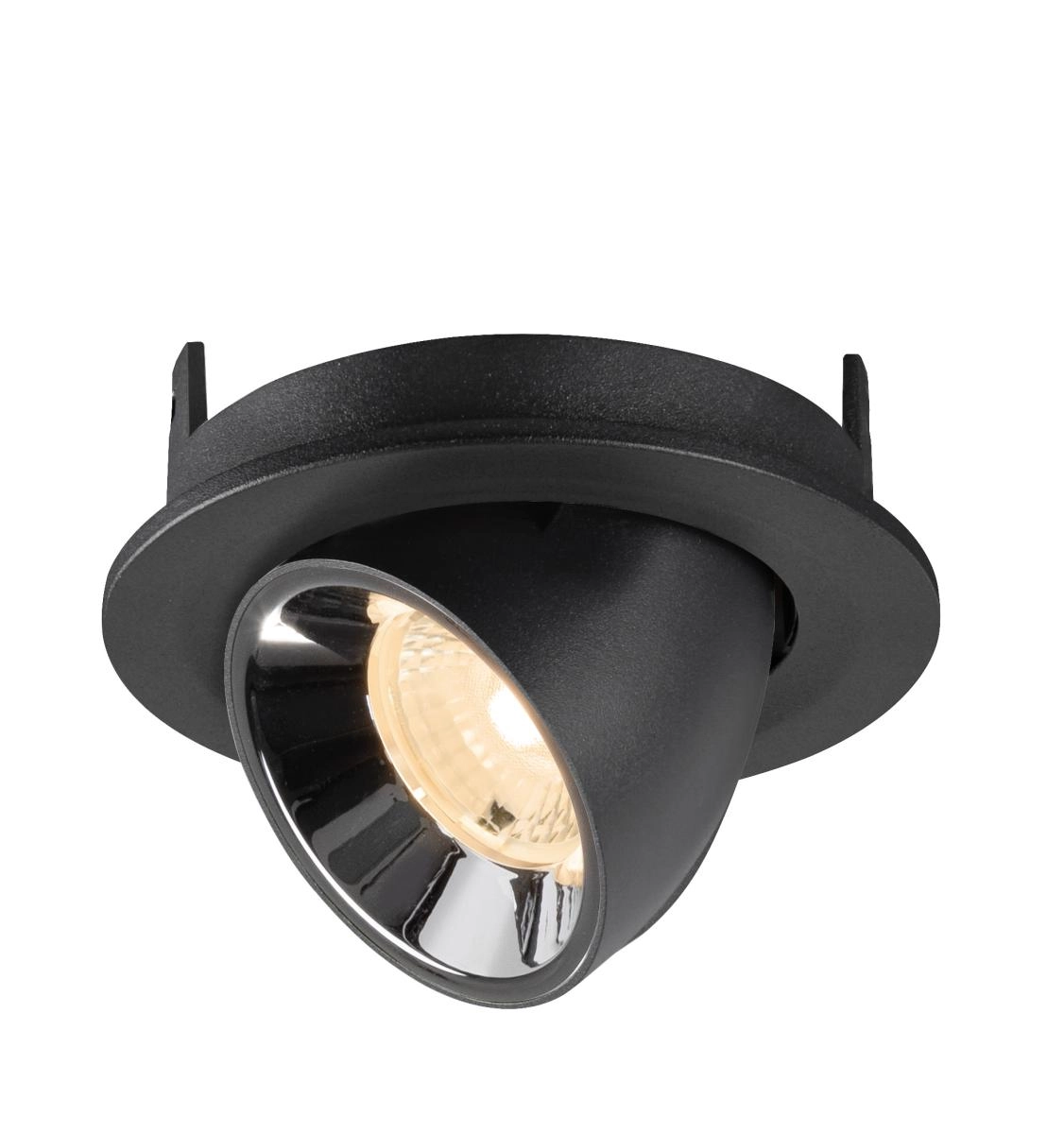Einbau-Strahler Numinos Gimble S Schwarz/Chrom 2700K - 40gr SLV 4024163313704