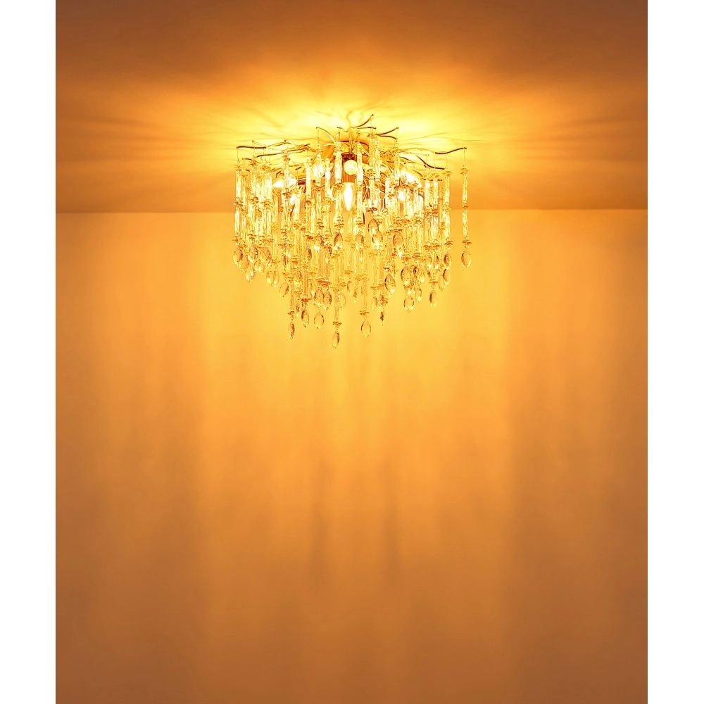 Deckenlampe Gloria Ø 60cm Gold Globo 9007371566983