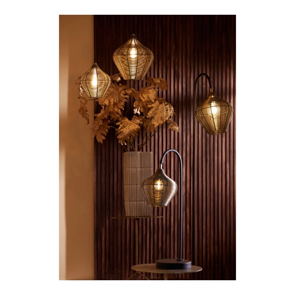 Pendellampe Alvaro Bronze Ø 20 cm Light & Living 8717807634087