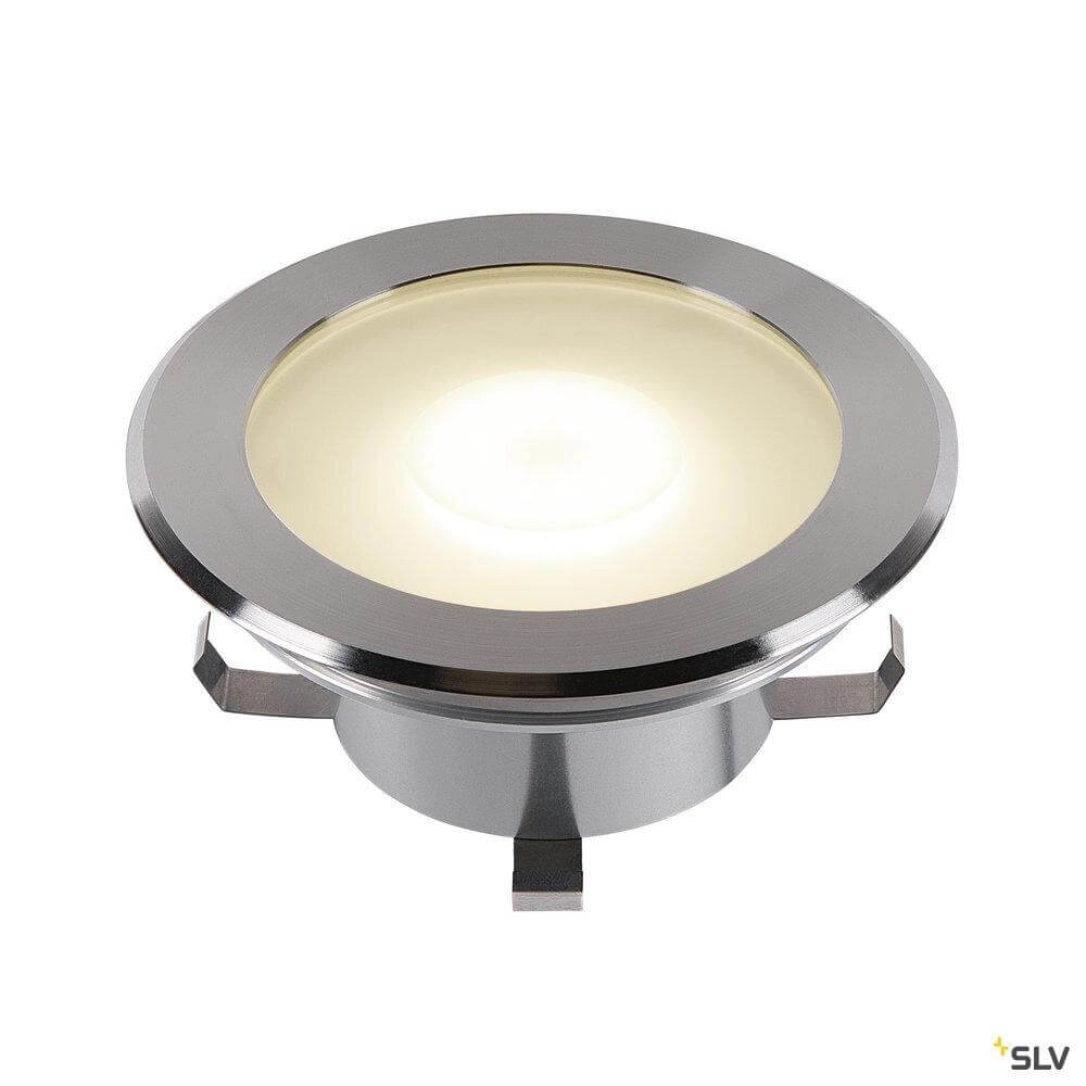 Großer LED-Bodenstrahler Dasar Flat warmweißes Licht SLV 4024163262071