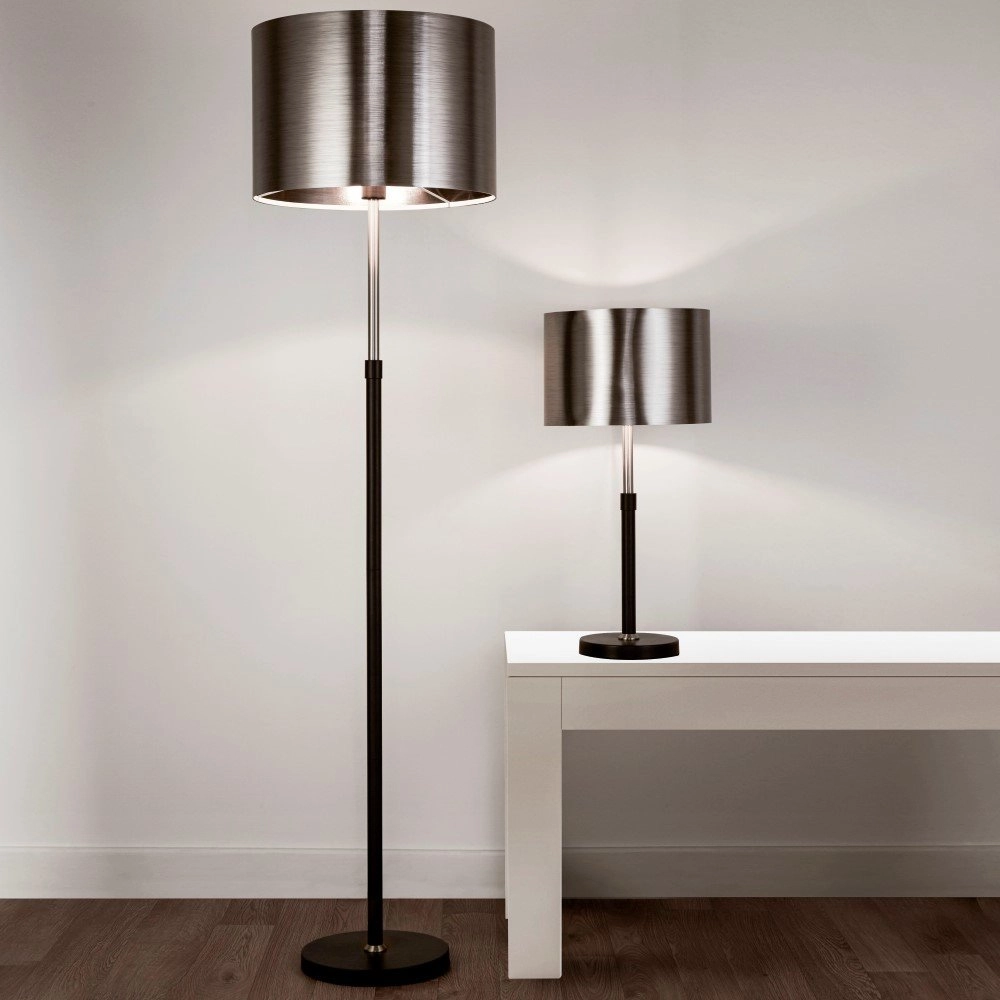 Tischlampe Table chrom Searchlight 5053423161327