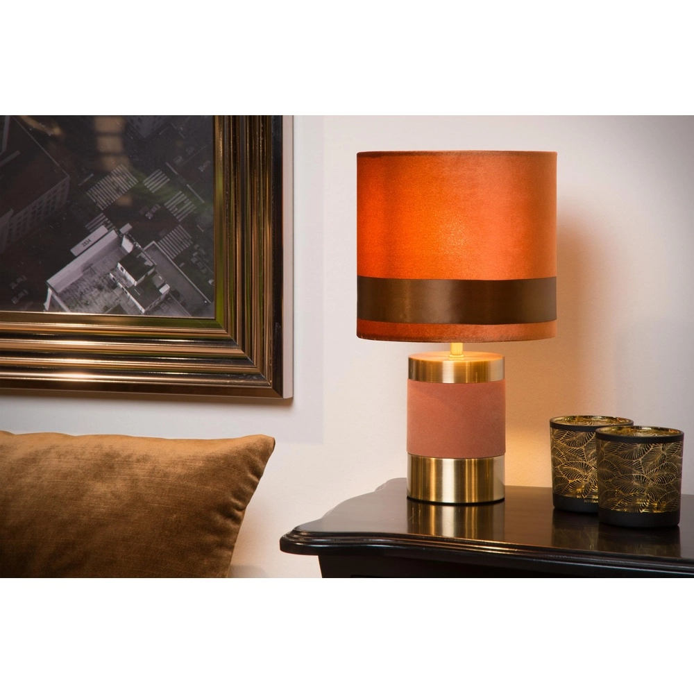 Design-Tischlampe Extravaganza Frizzle Braun Lucide 5411212105271