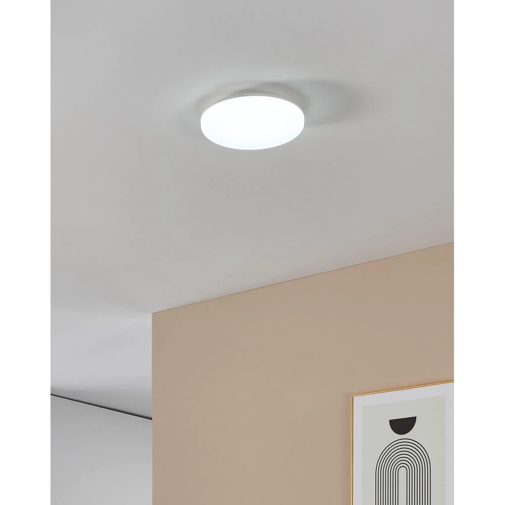 Runde Deckenleuchte Castagneto Ø 26cm weiß Eglo 9008606313204