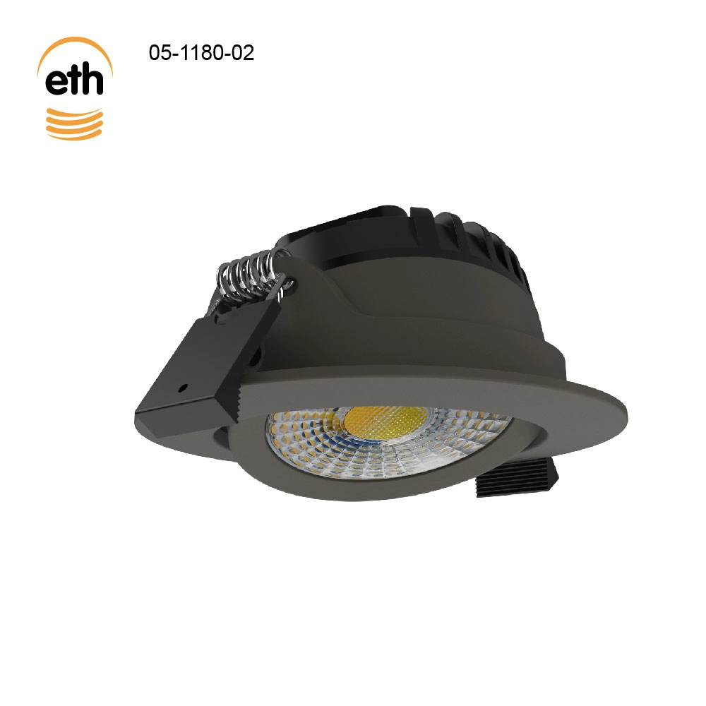 Blei-Einbauscheinwerfer Ronin IP44 – anodisch braun ETH 8720195311188