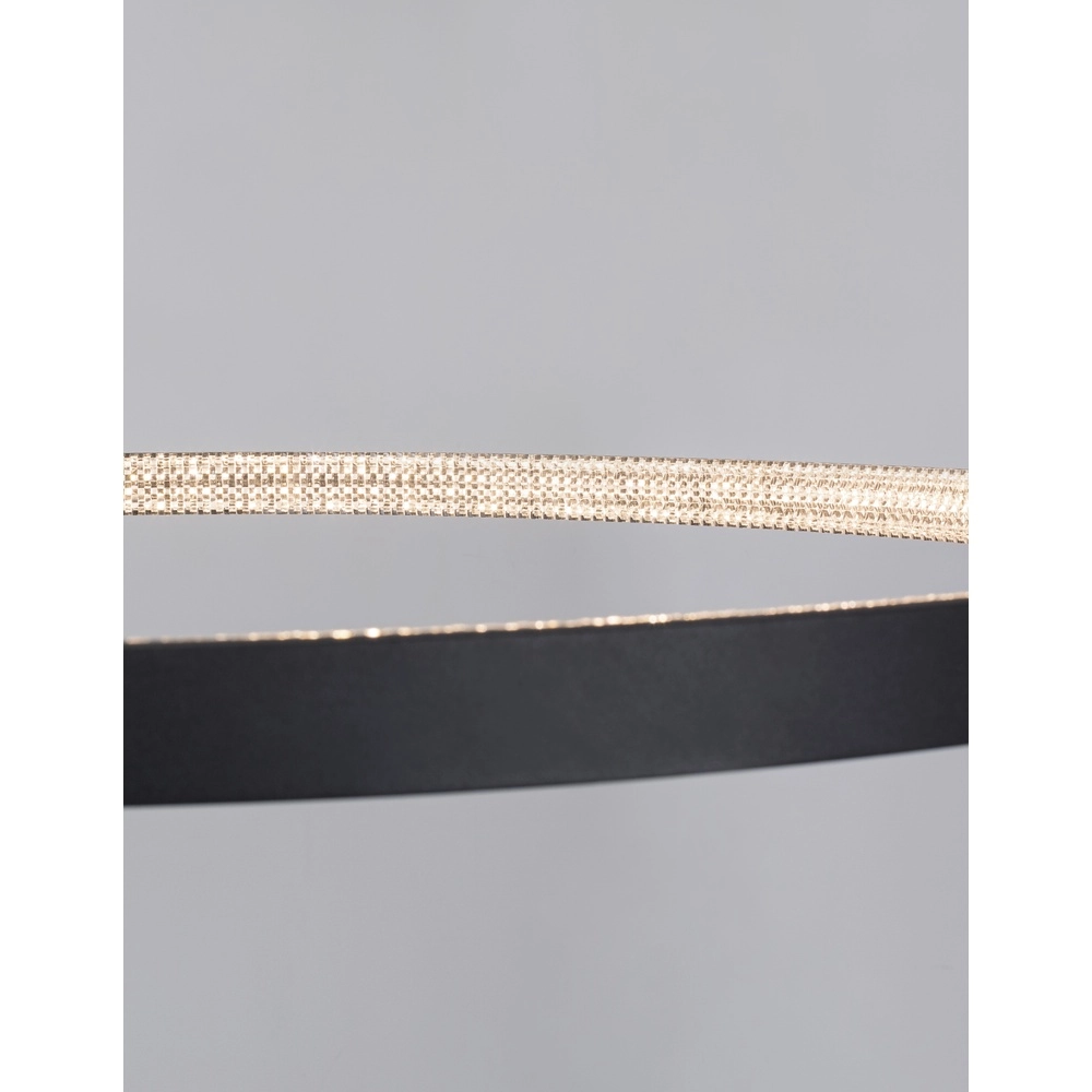 Pendelleuchte Preston schwarz Ø 110cm Lyora 5212017429193