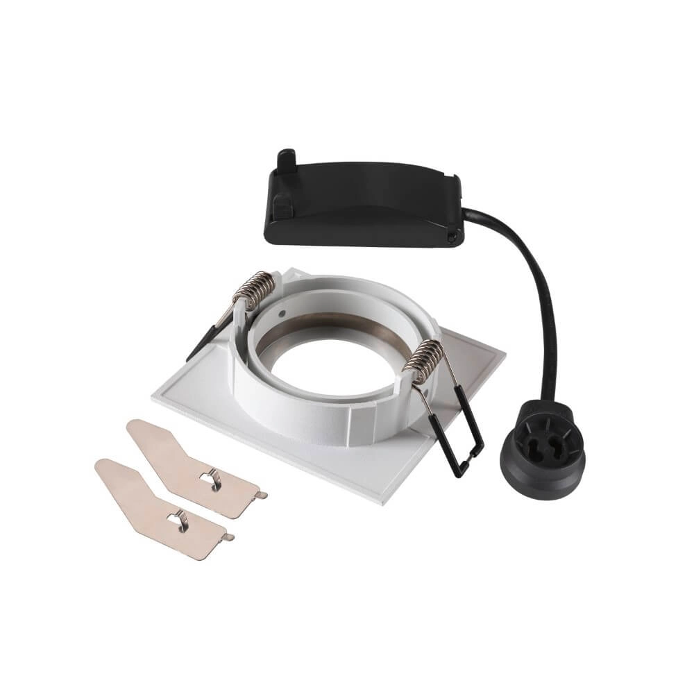 Einbaustrahler New Tria 68 quadratisch - weiß - GU10 SLV 4024163276184