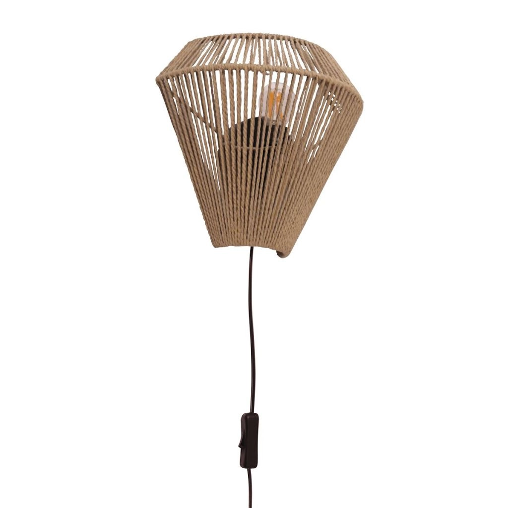 Rattan-Wandlampe Ropex Rattan Steinhauer 8712746181814