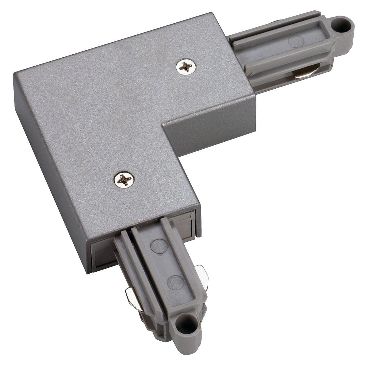 1 Phase L-Connector 1 Eckkonnektor Erde außerhalb grau