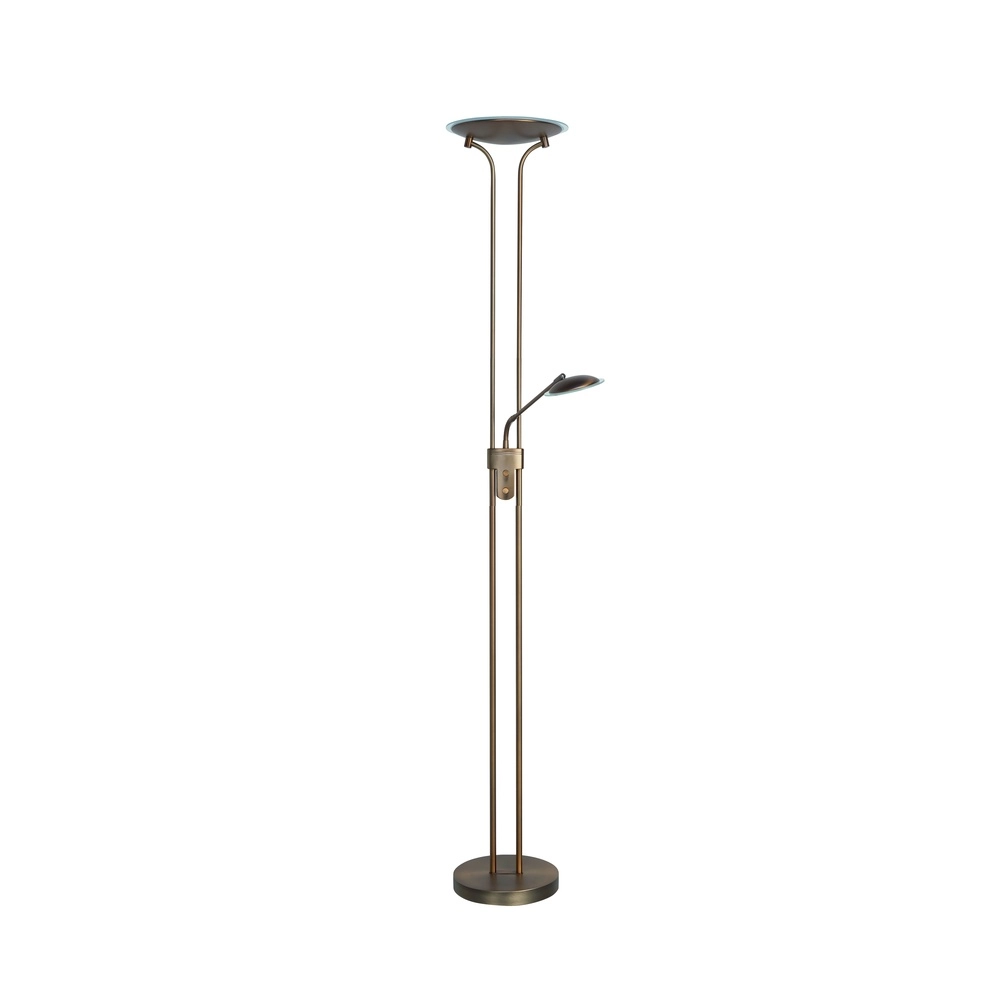 Klassische Leselampe Strato Kupferbronze Ø 28cm