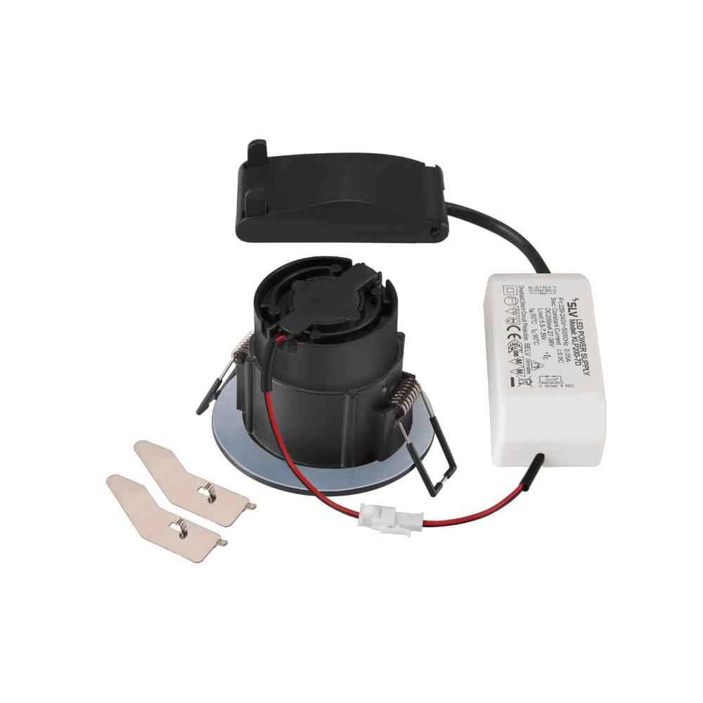 Runder LED-Spot New Tria 68 Schwarz - 2700K - 460lm - 38g SLV 4024163278591