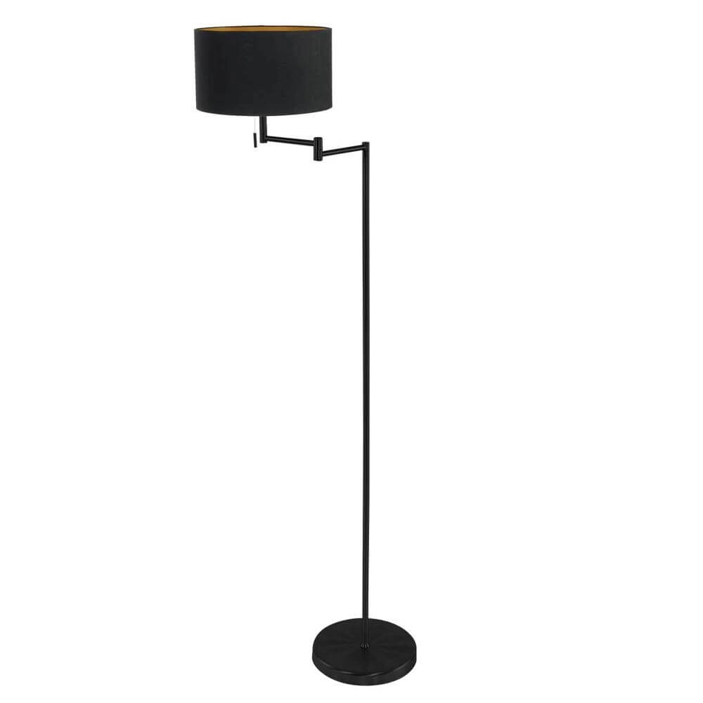 Stehlampe Bella schwarz Steinhauer 8712746174663