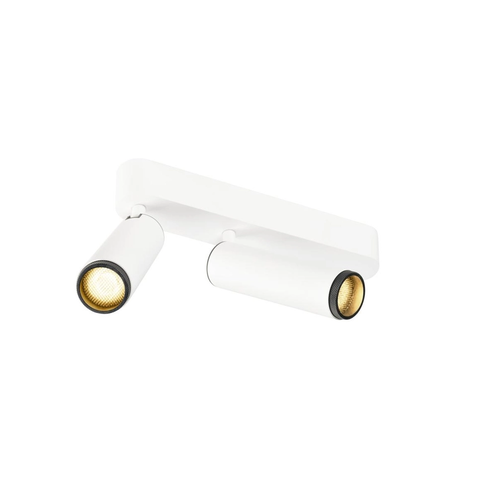 Aufputz-Spot Grip! M 2-flammig weiß 3000K