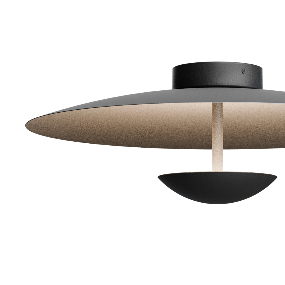 Deckenlampe 16 cm Scala Ø 45 cm schwarz Masterlight 8718121397412