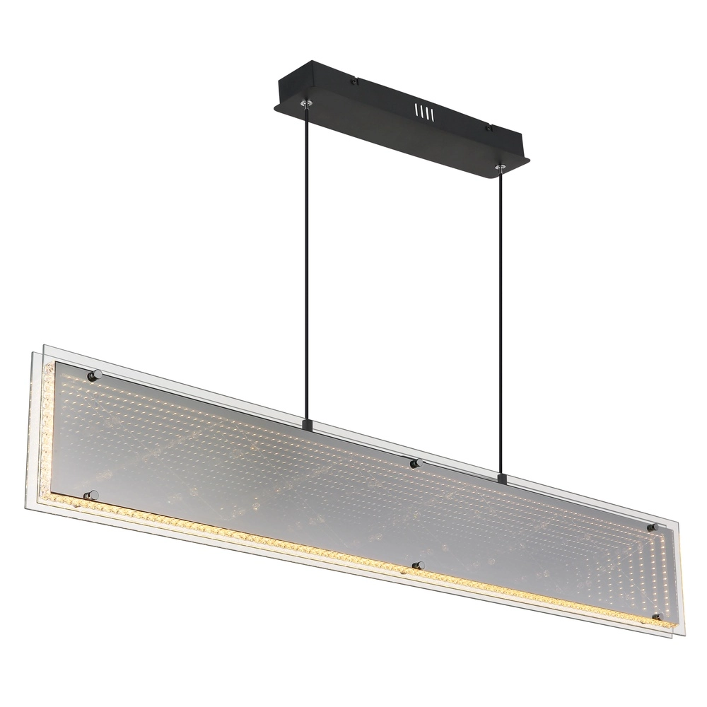 Pendellampe Mirrora Schwarz Globo 9007371575855