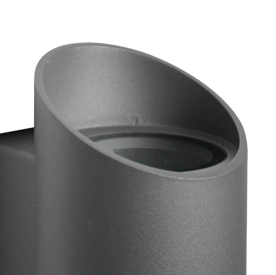 Anthrazitfarbene Außenlampe Nico Round Nordlux 5704924010989