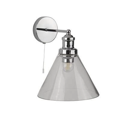 Wandleuchte Pyramid chrom Searchlight 5053423132204