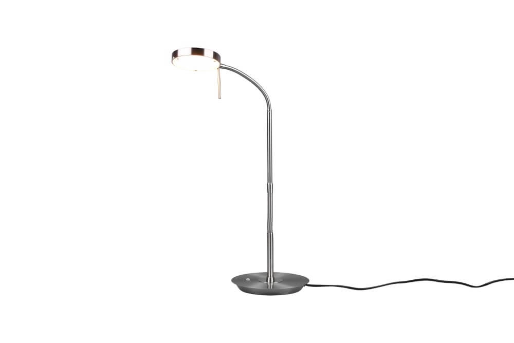 Tischlampe Monza 57 cm Edelstahl Trio 4017807505771