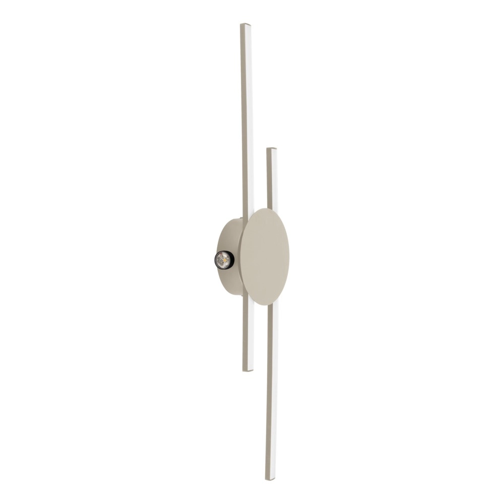 Design-Wandleuchte Venticello sandbraun