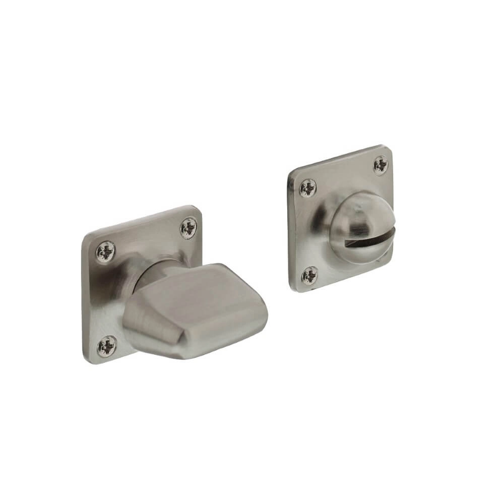Verschluss der Toilette Tira Quadratischer Grundton Nickel matt
