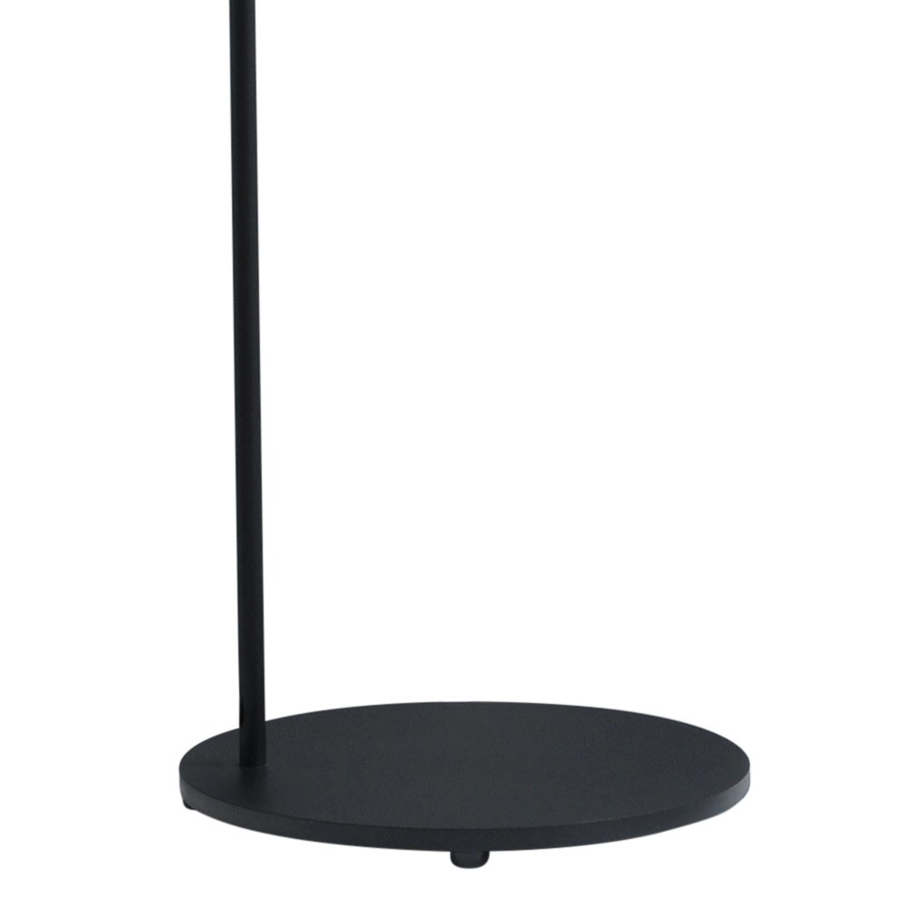 Stehtischlampe Venus 152cm mit schwarzem Lampenschirm Masterlight 8718121246710